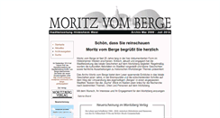 Desktop Screenshot of moritzvomberge.de